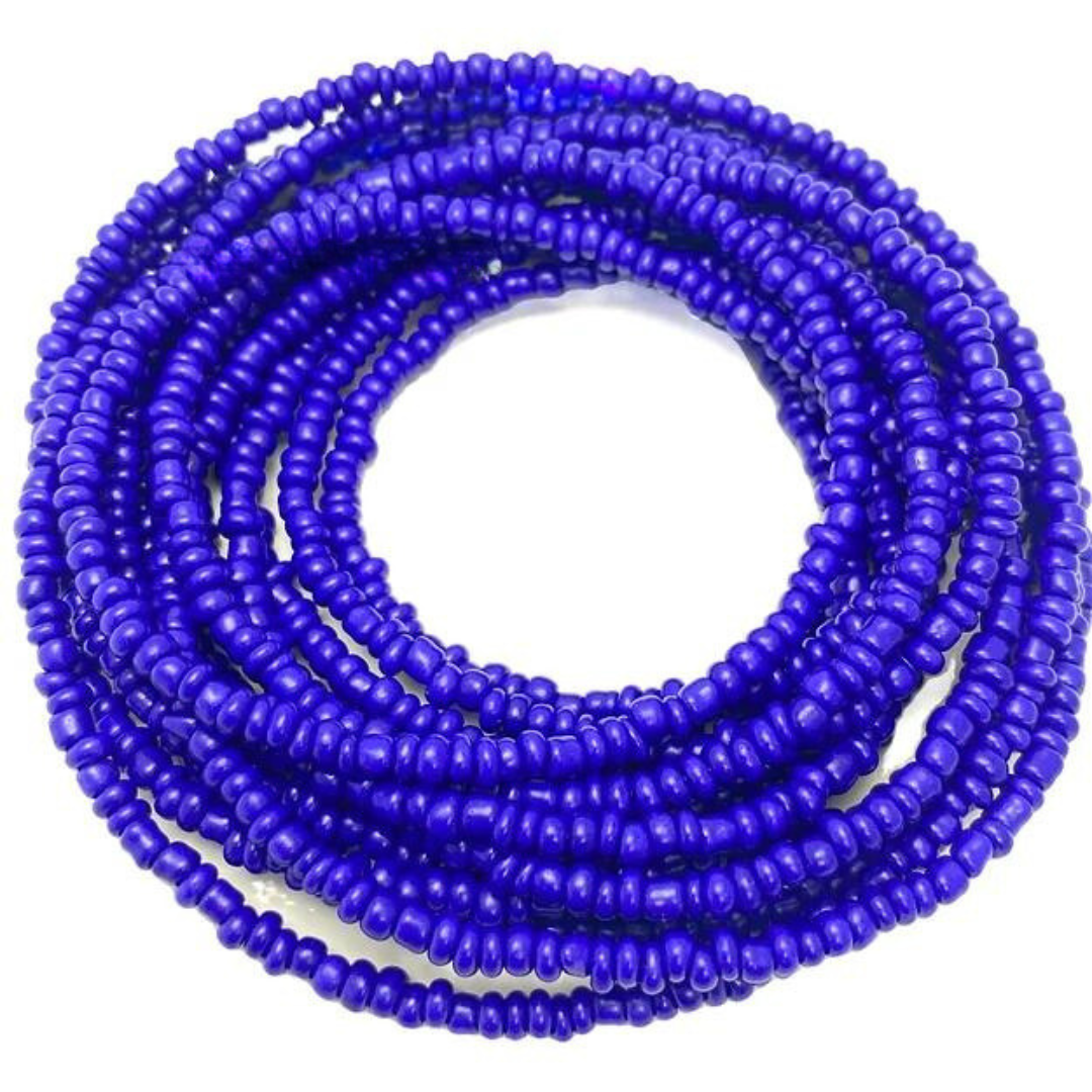 Blue Wave Waist Beads