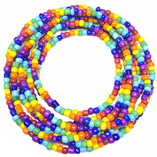 Rainbow Chakra Waist Beads