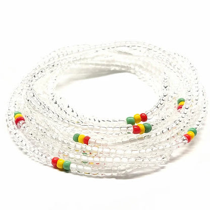 Clear Marley Waist Beads