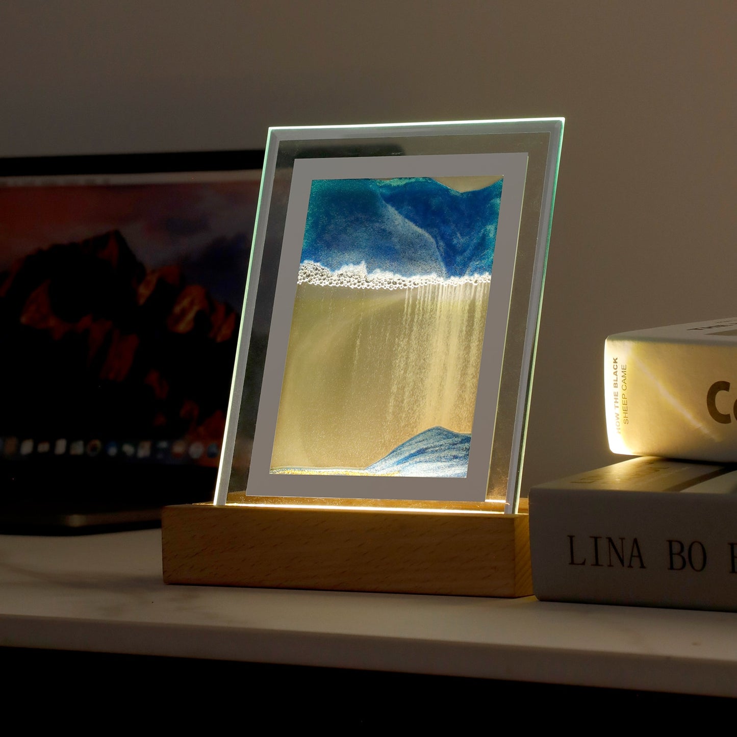 3D Moving Sand Art Frame